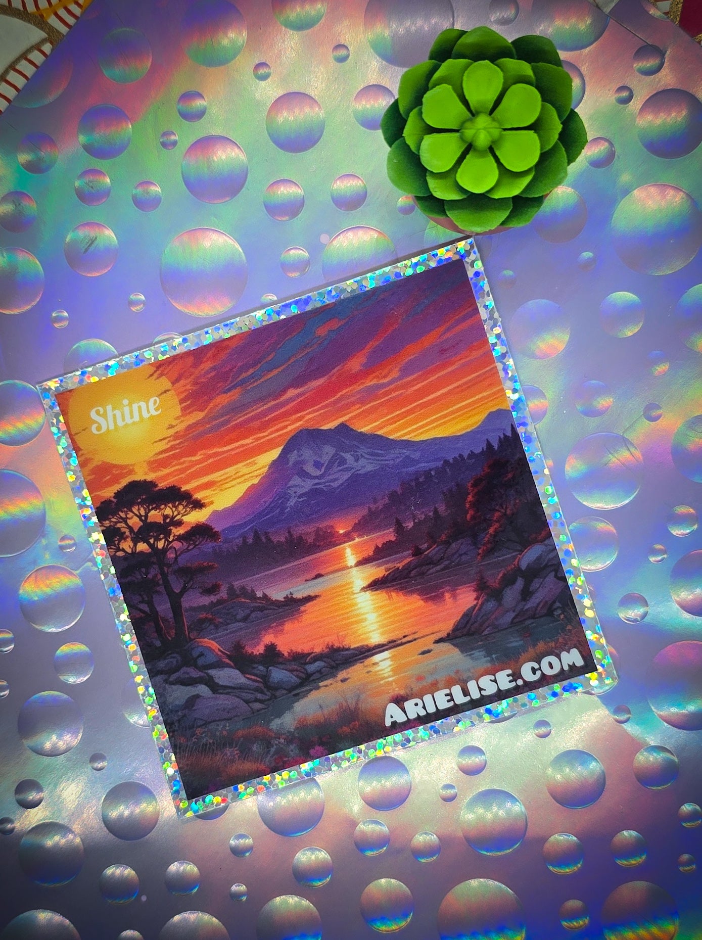 Sticker- shine