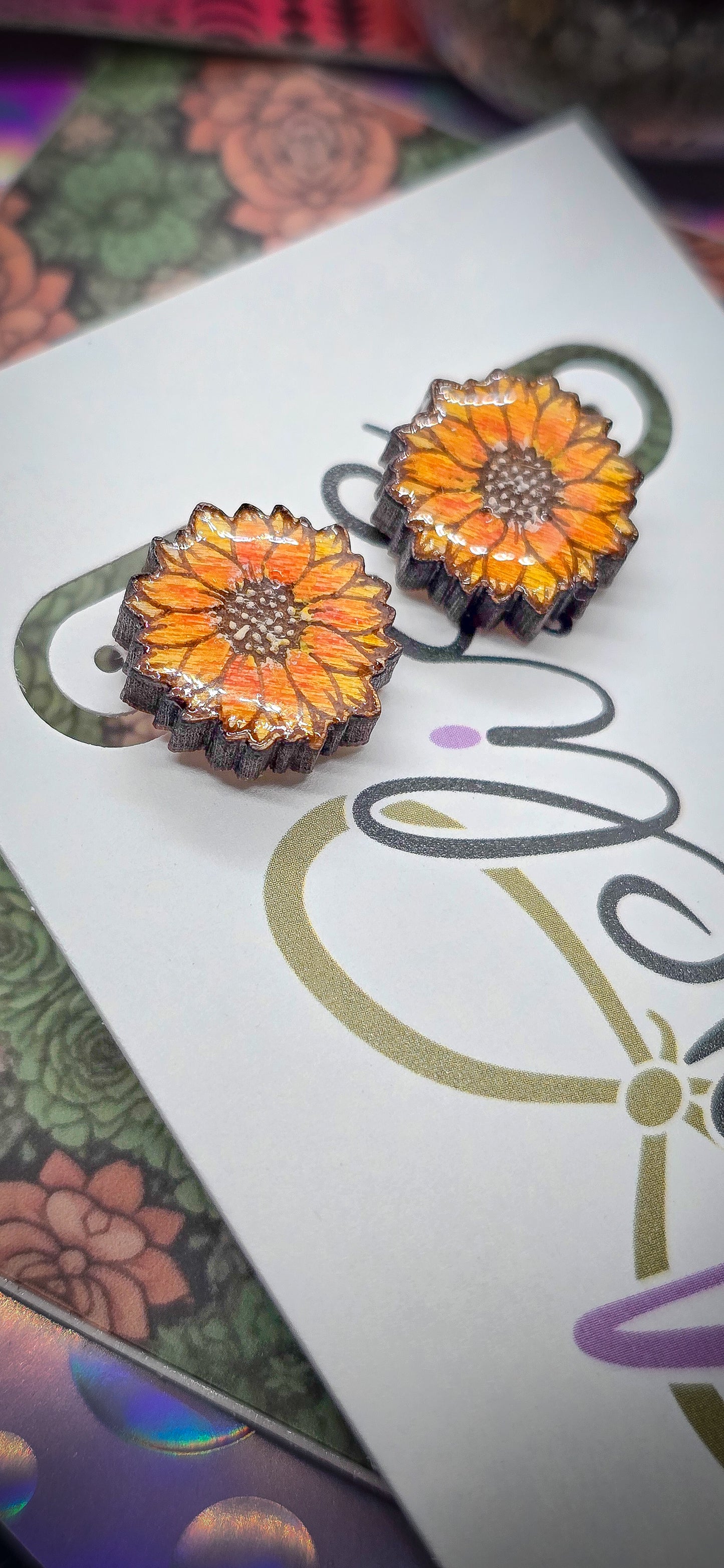 Sunflower Stud